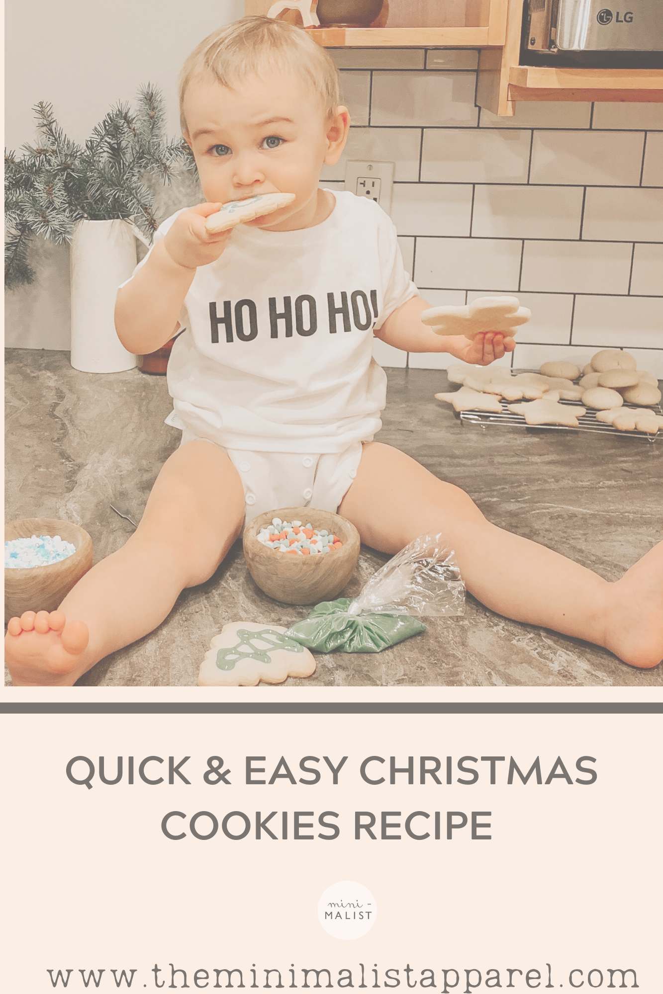QUICK & EASY CHRISTMAS COOKIE RECIPE