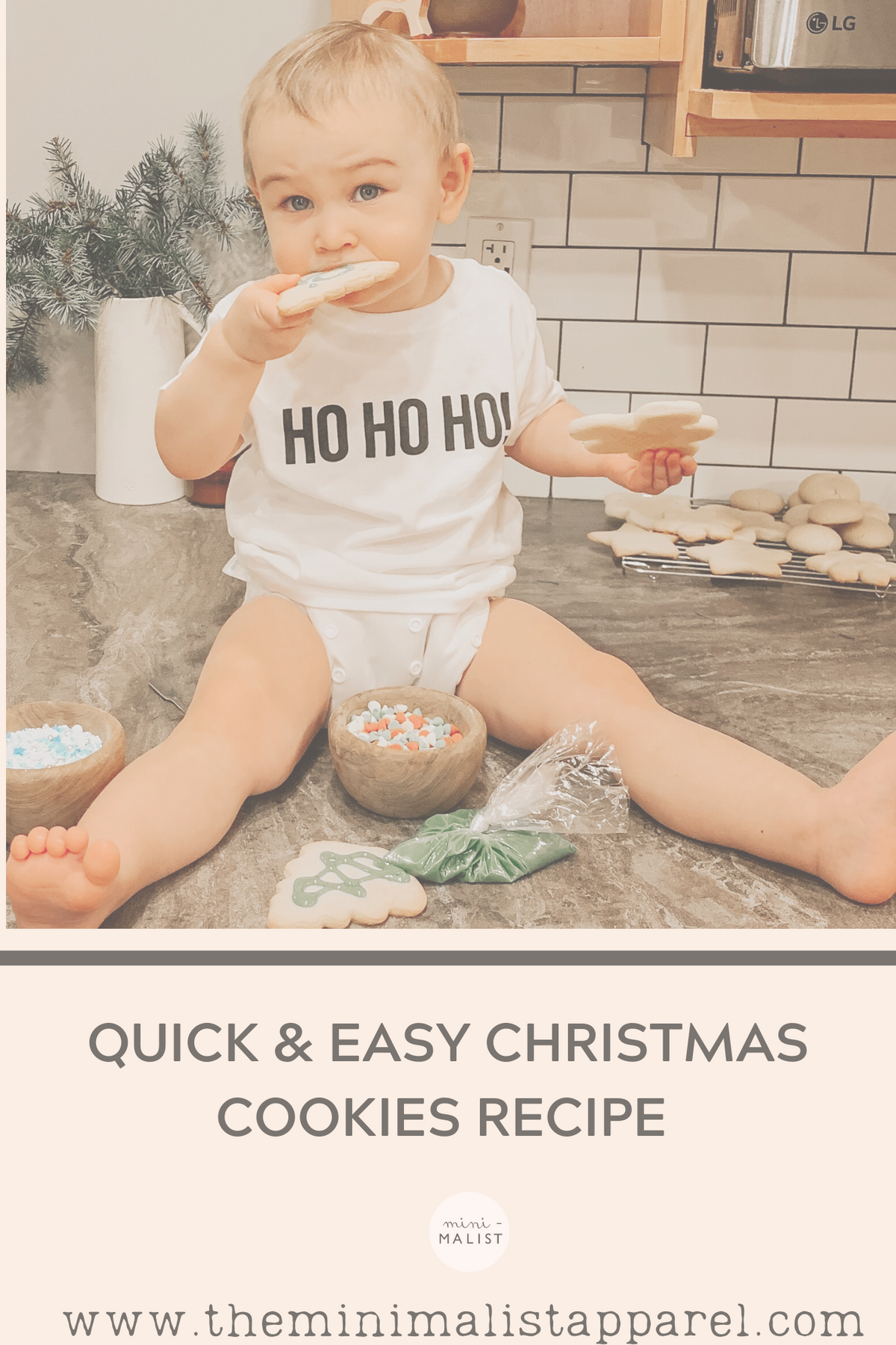 QUICK & EASY CHRISTMAS COOKIE RECIPE