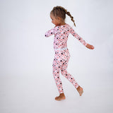 PINK HALLOWEEN | 2 pieces bamboo pajama set