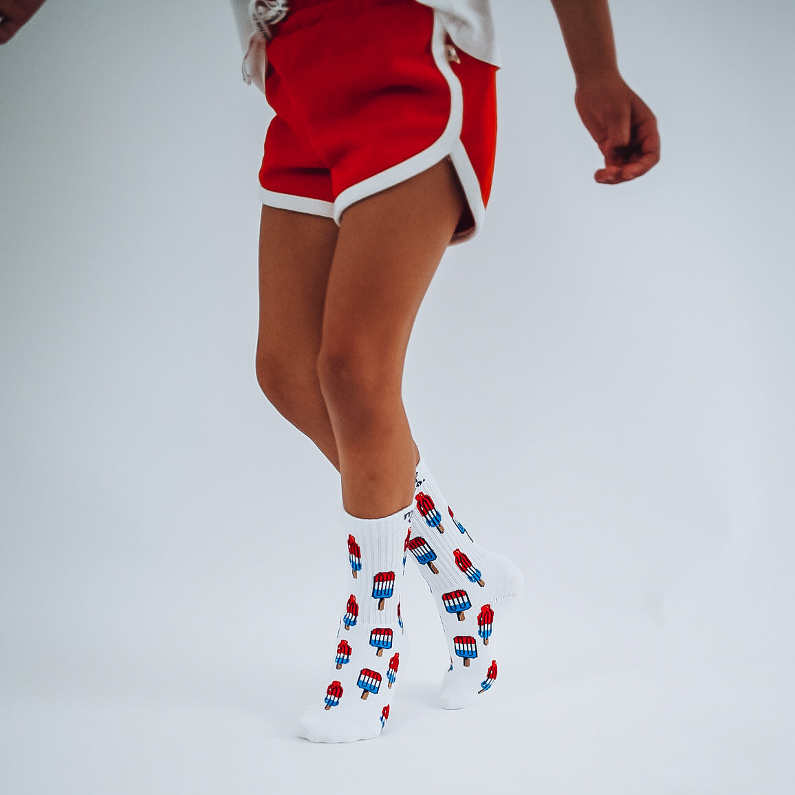 TRACK SHORTS | RED | KIDS