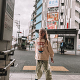 RAMEN LOVER SOCIAL CLUB pullover| oversized drop shoulder | KIDS