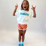 FEARLESS in cosmic blue | OVERSIZED | Kids Tee