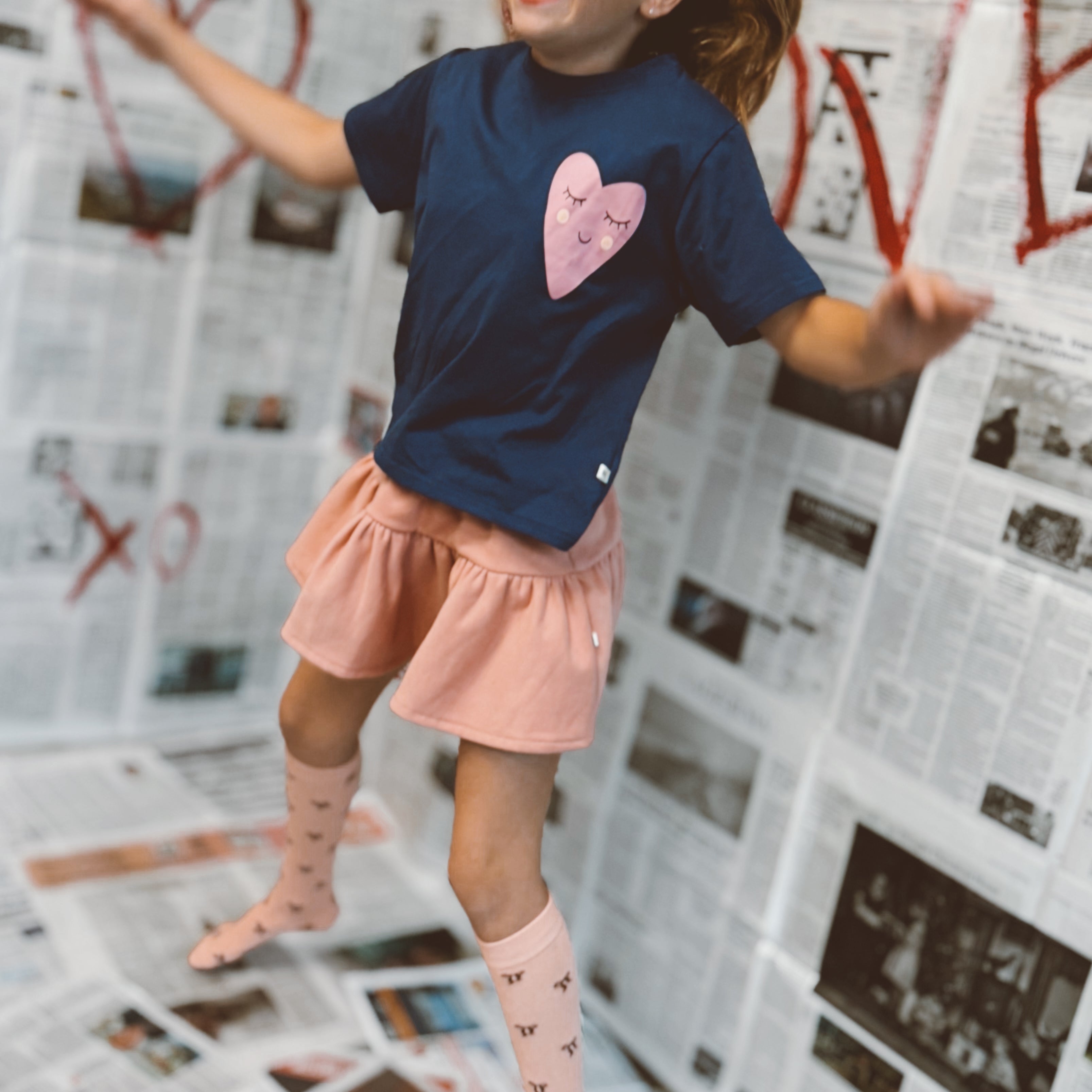 PINKY PROMISE TO LOVE YOU FOREVER | Front & back print | Kids Tee