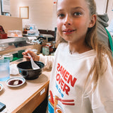 RAMEN LOVER SOCIAL CLUB pullover| oversized drop shoulder | KIDS