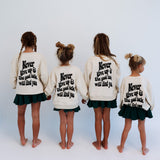 FEELIN' LUCKY |oversized drop shoulder | KIDS