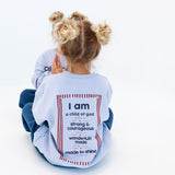 CHILD OF GOD | IN POWDER BLUE | oversized drop shoulder | KIDS