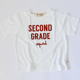 SECOND GRADE SQUAD | OVERSIZED | Kids Tee