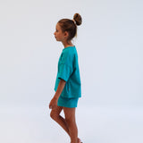 2 PIECES SUMMER SET | BASIC CAPSULE | MERMAID BLUE