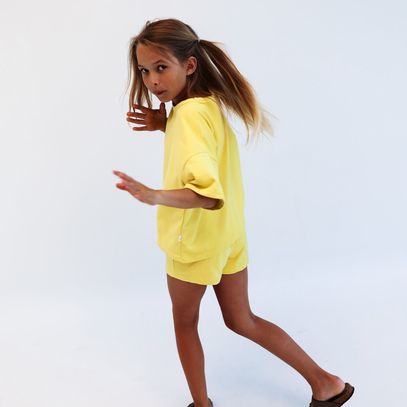 **IMPERFECT** 2 PIECES SUMMER SET | BASIC CAPSULE | LEMONADE