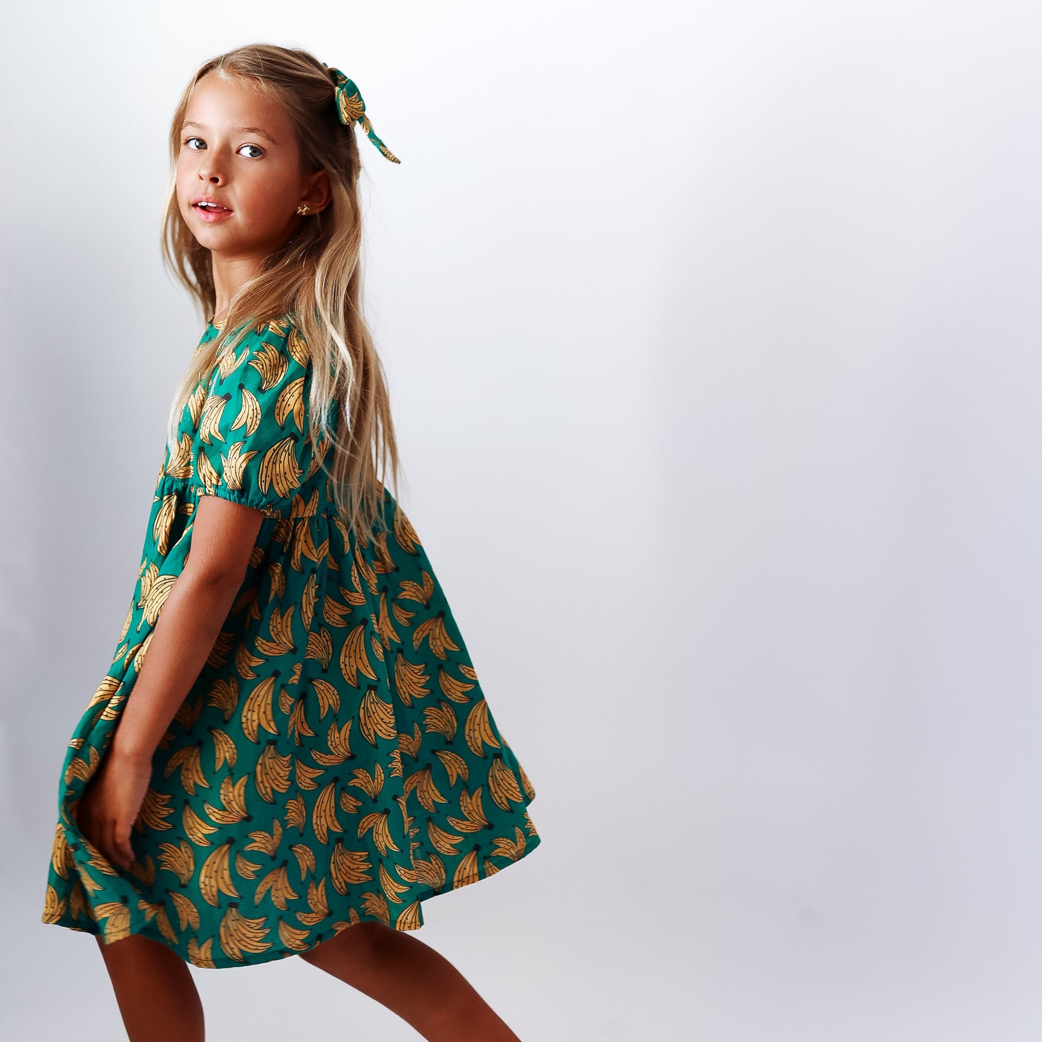 **IMPERFECT** CATARINA DRESS | BANANAS ALL OVER | GIRLS