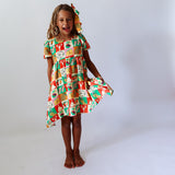 CATARINA DRESS | BRAZIL IN SQUARES | GIRLS