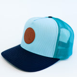 TRUCKER HAT COLORBLOCK | OCEAN POP