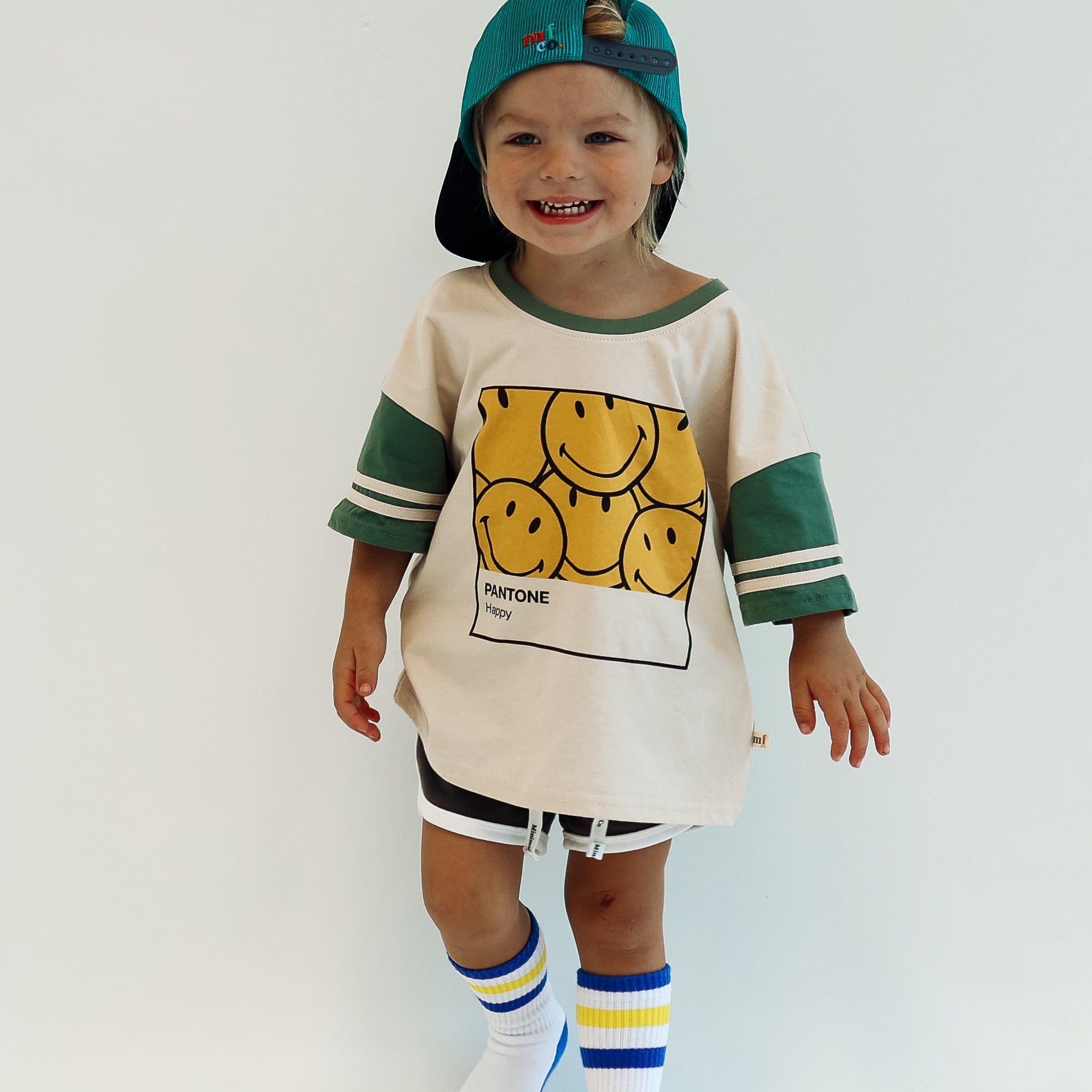 ROYAL BLUE + YELLOW | socks | retro tube