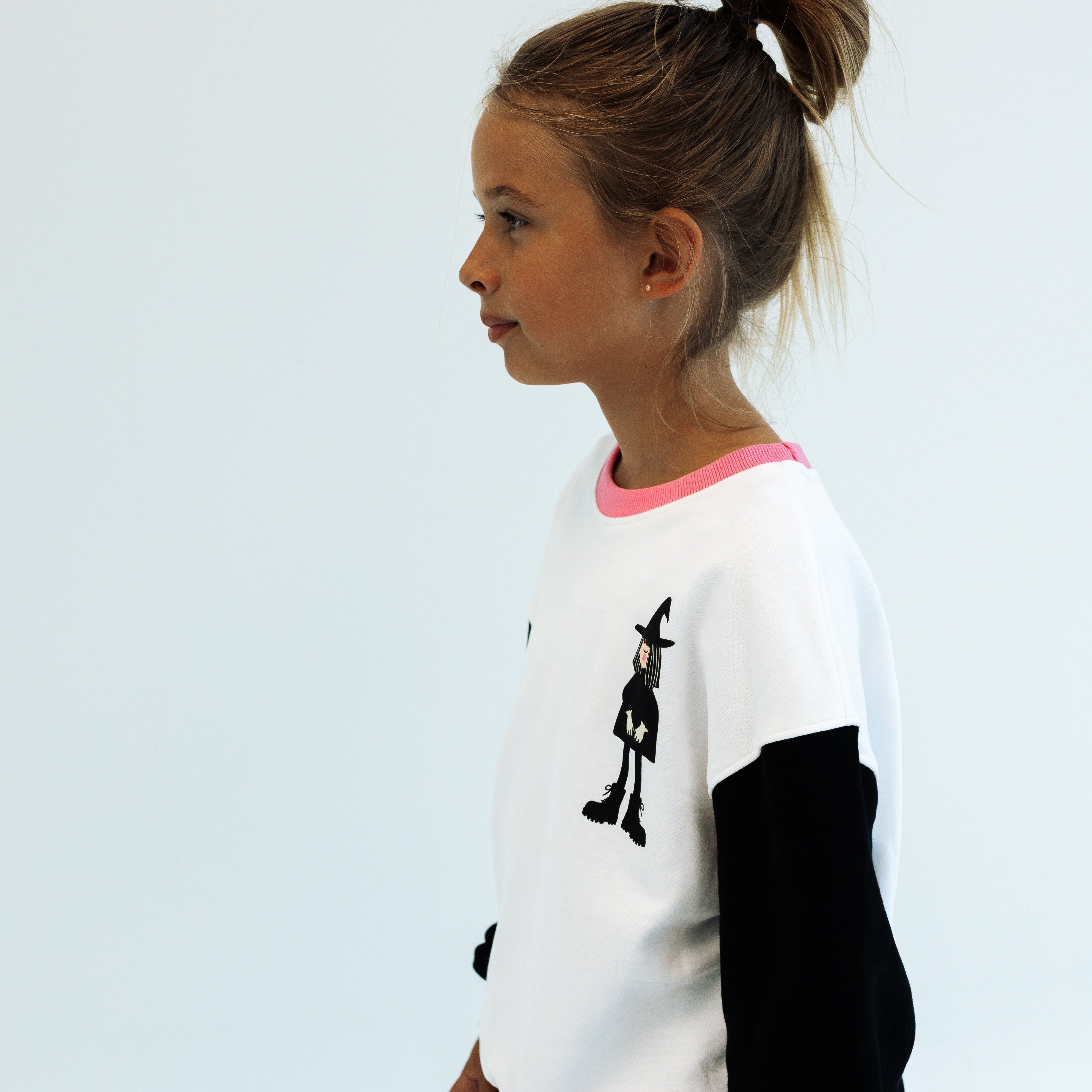 WHICH WITCH | oversized drop shoulder | KIDS