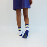 PURPLE + GREEN | socks | retro tube