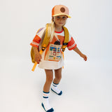 SCHOOL TRIBUNE | CORAL | OVERSIZED KIDS TEE