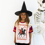 RIDE OR FLY | BURGUNDY | OVERSIZED KIDS TEE