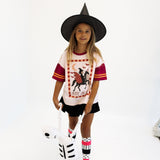 RIDE OR FLY | BURGUNDY | OVERSIZED KIDS TEE