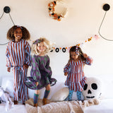 CLEMENTINE DRESS | RUSTY + BLUE STRIPES | GIRLS