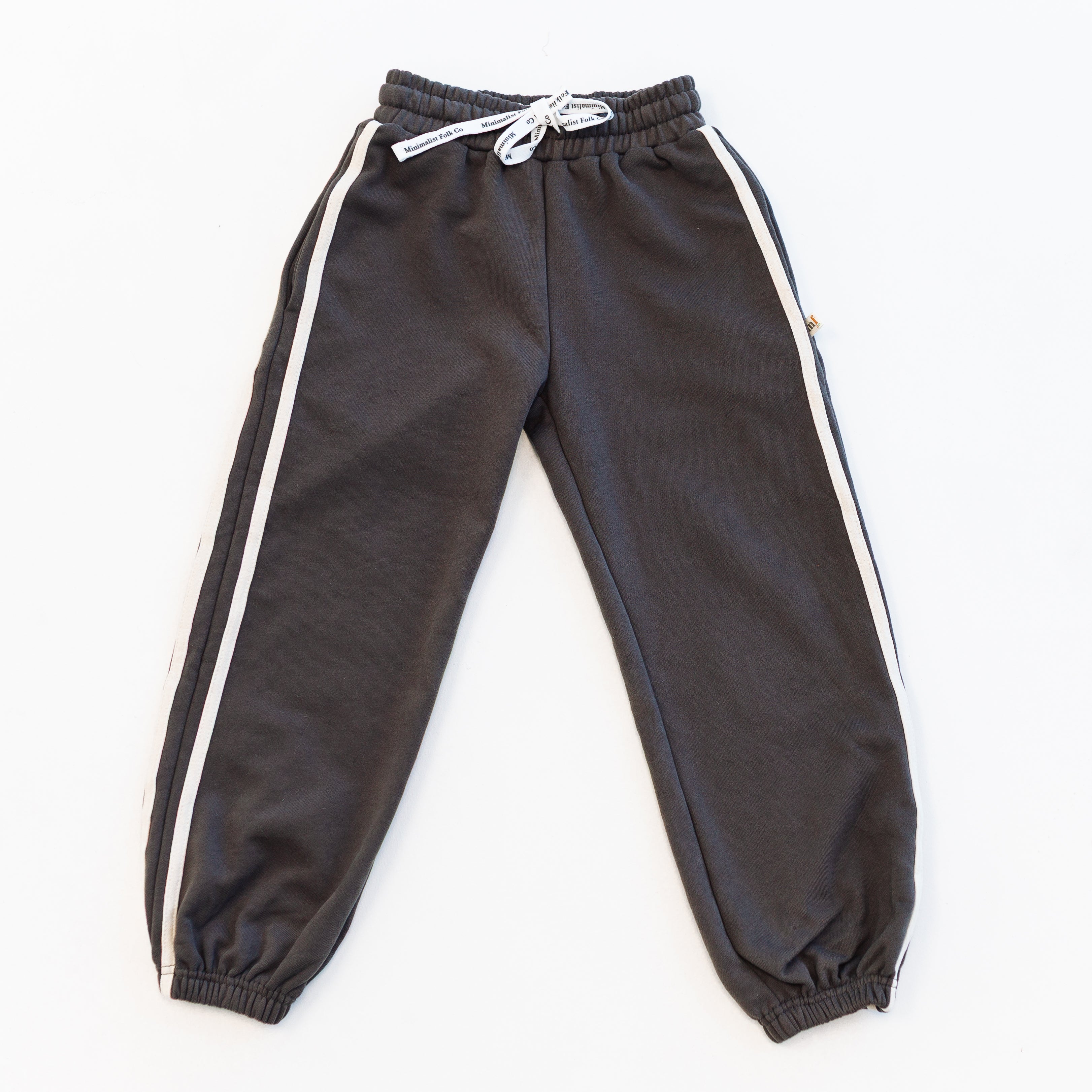 JOGGER | CHARCOAL & STRIPES | KIDS