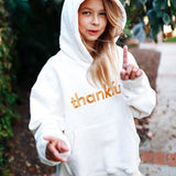 THANKFUL. | MFCo. SIGNATURE HOODIE® | OVERSIZED EMBROIDERED HOODIE  | KIDS