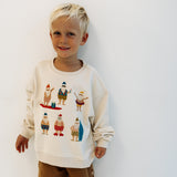 SUMMER SANTA pullover| oversized drop shoulder | KIDS