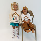 THE REASON FOR THE SEASON pullover| oversized drop shoulder | KIDS