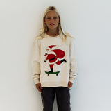 SKATEBOARD SANTA pullover| oversized drop shoulder | KIDS