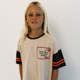 LETTERS TO SANTA | CHARCOAL | OVERSIZED KIDS TEE