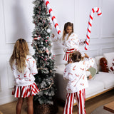 JOGGER | STRIPED RED + WHITE  | KIDS
