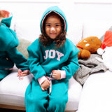 JOY | MFCo. SIGNATURE HOODIE® | EMBROIDERED FLECE HOODIE  | KIDS