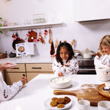 CANDY CANE | EMBROIDERED FLEECE SWEATSHIRT | KIDS