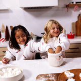 CANDY CANE | EMBROIDERED FLEECE SWEATSHIRT | KIDS