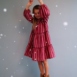 CLEMENTINE DRESS | PINK STRIPES | GIRLS