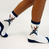 NORTH POLE REINDEER | SOCKS | RETRO TUBE