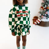 MINI SKIRT | CHECKERED GREEN | GIRLS