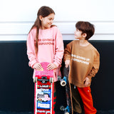 SUPER POWER | IN DUSTY PINK | oversized drop shoulder | KIDS