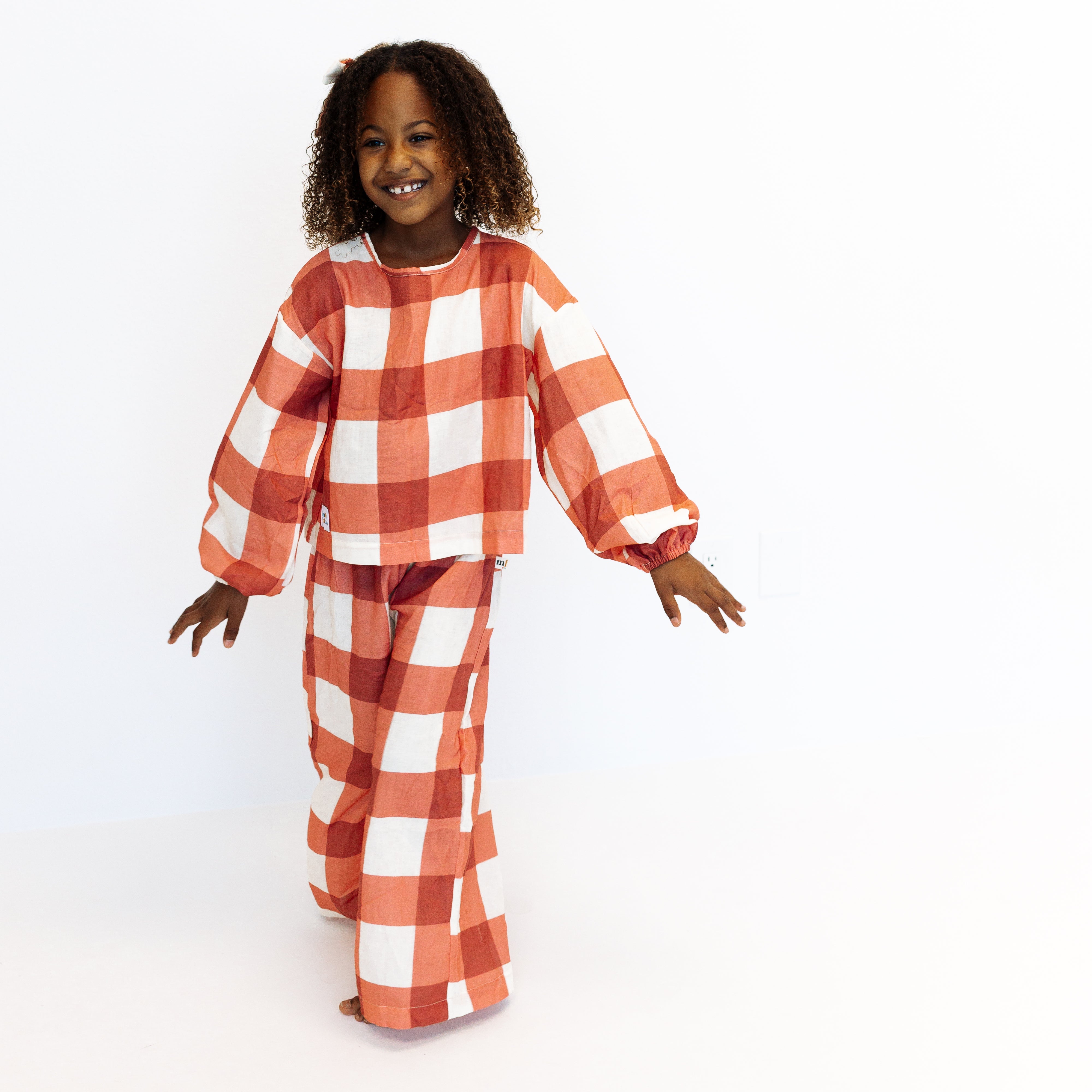 MAYA SET | 2 PIECE OUTFIT | CLASSIC GINGHAM | GIRLS