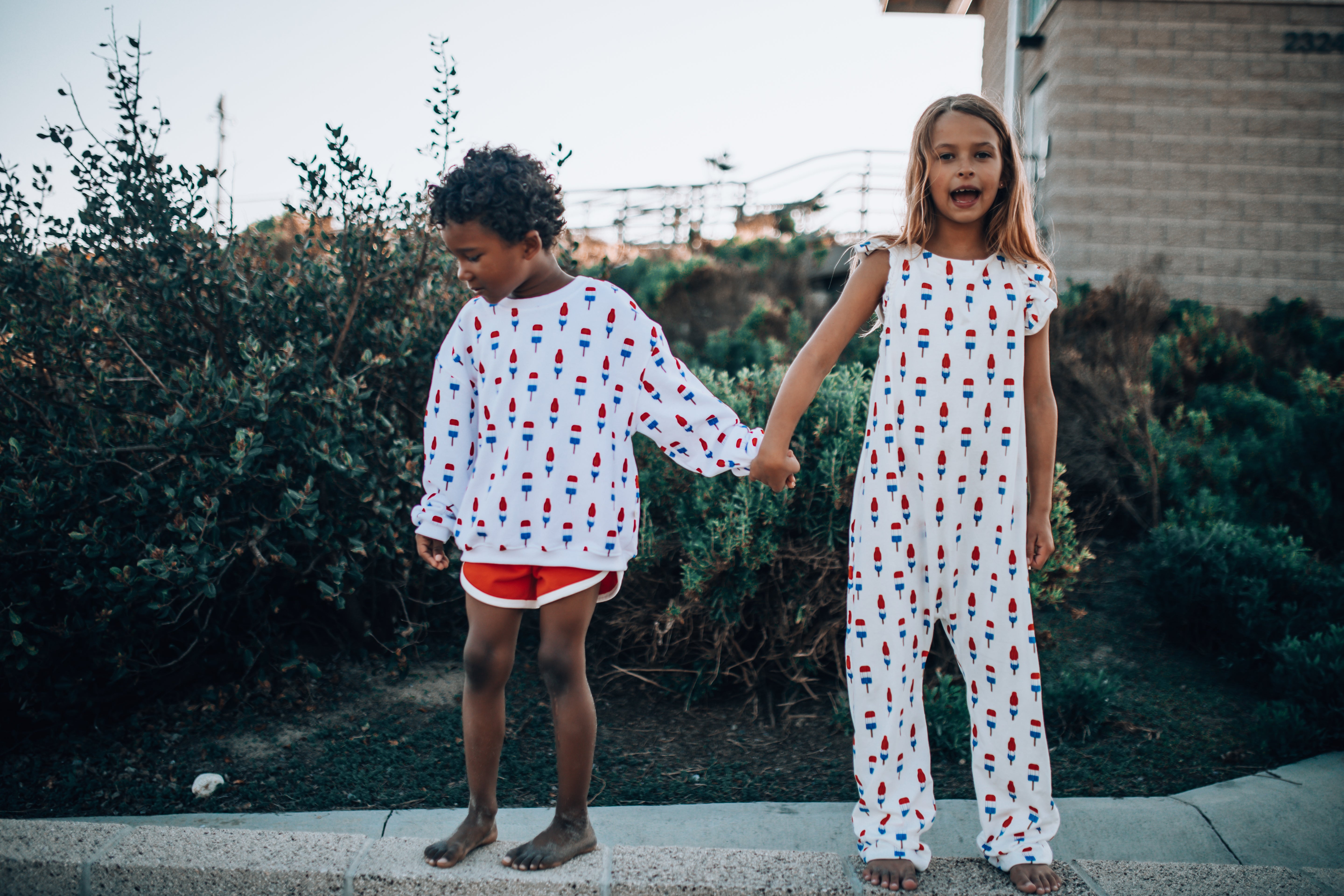THE JUNE JUMPSUIT | POPSICLES ALL OVER | Girls Jumpsuit
