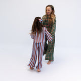 MAYA SET | 2 PIECE OUTFIT | PLAID GREEN | GIRLS