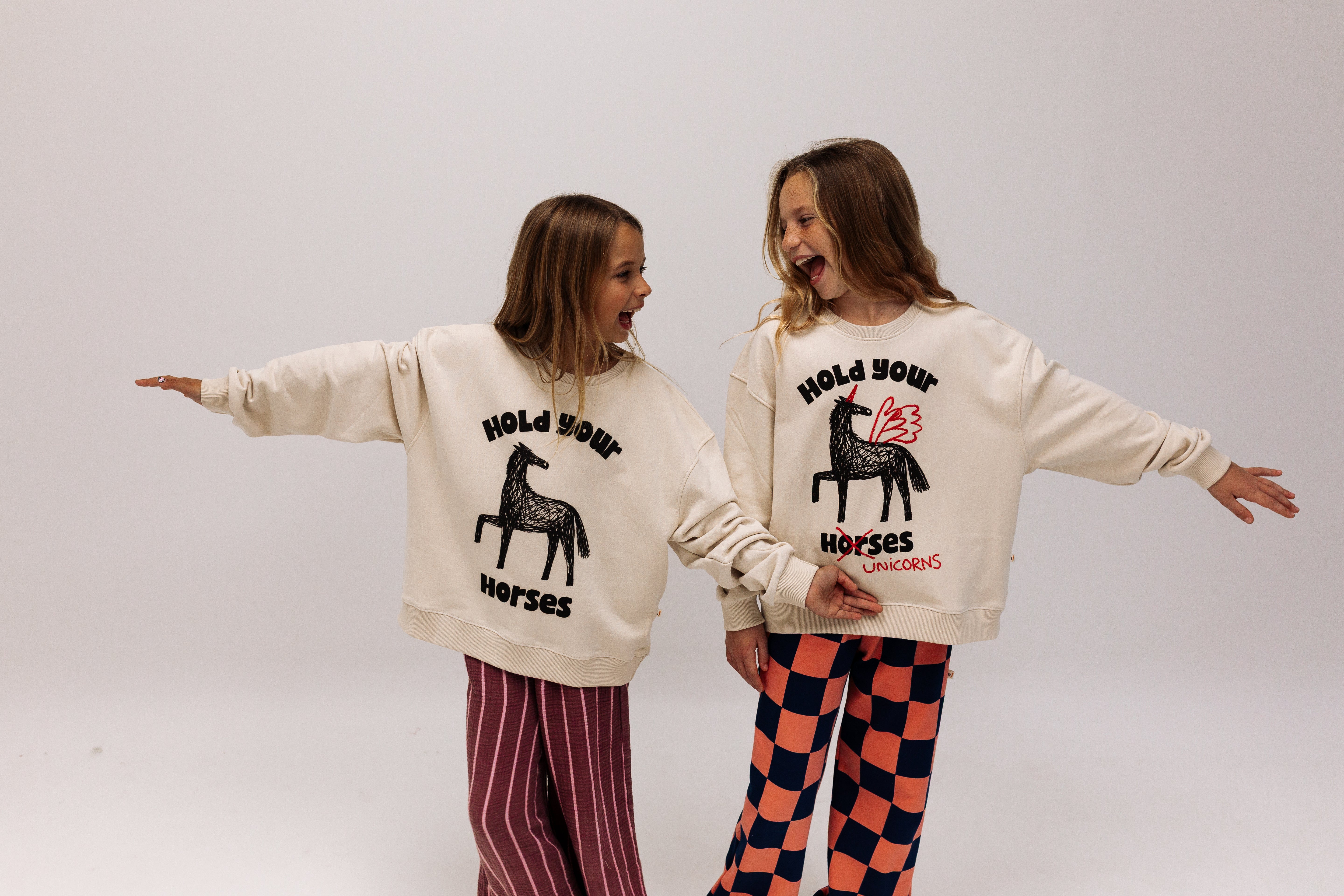 HOLD YOUR UNICORNS | oversized drop shoulder | KIDS