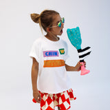 CHIN UP BUTTERCUP | OVERSIZED | Kids Tee
