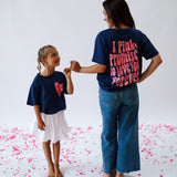 PINKY PROMISE TO LOVE YOU FOREVER | Front & back print | Kids Tee
