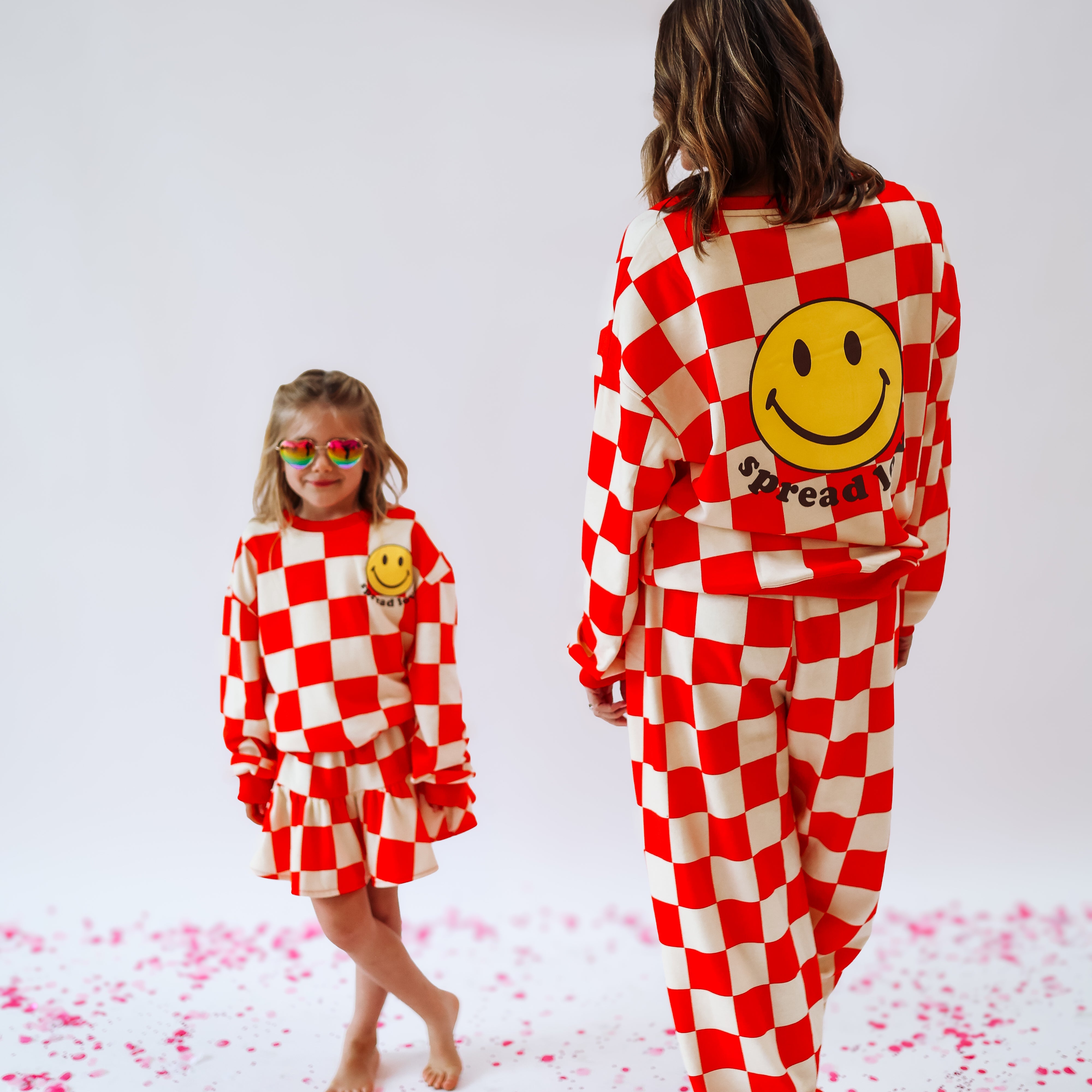 ADULT JOGGER | CHECKERED RED
