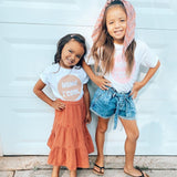 HOME S'COOL in Caramel | OVERSIZED | Kids Tee