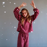 MAYA SET | 2 PIECE OUTFIT | PINK STRIPES | GIRLS