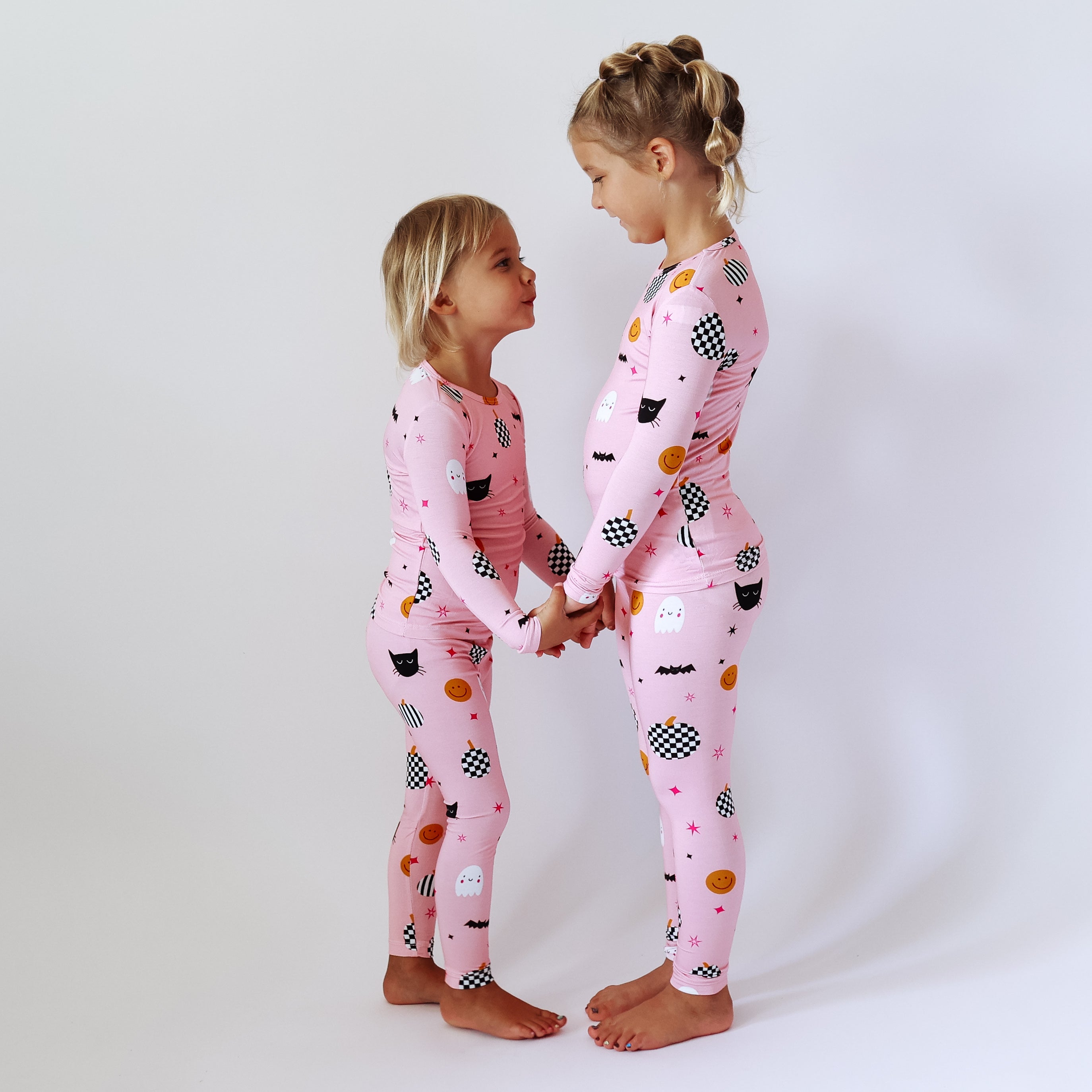PINK HALLOWEEN| 2 pieces bamboo pajama set