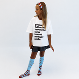 SPOOKY CHECKLIST  | OVERSIZED | Kids Tee