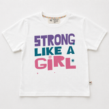*** SAMPLE ***. STRONG LIKE A GIRL | Kids Tee