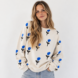 TULIPS | Drop Shoulder Pullover | ADULT